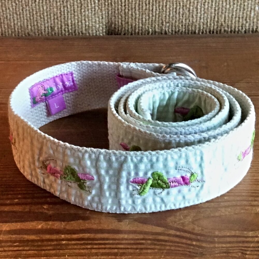 Lilypod Cotton Belt Large Grasshopper Pattern
